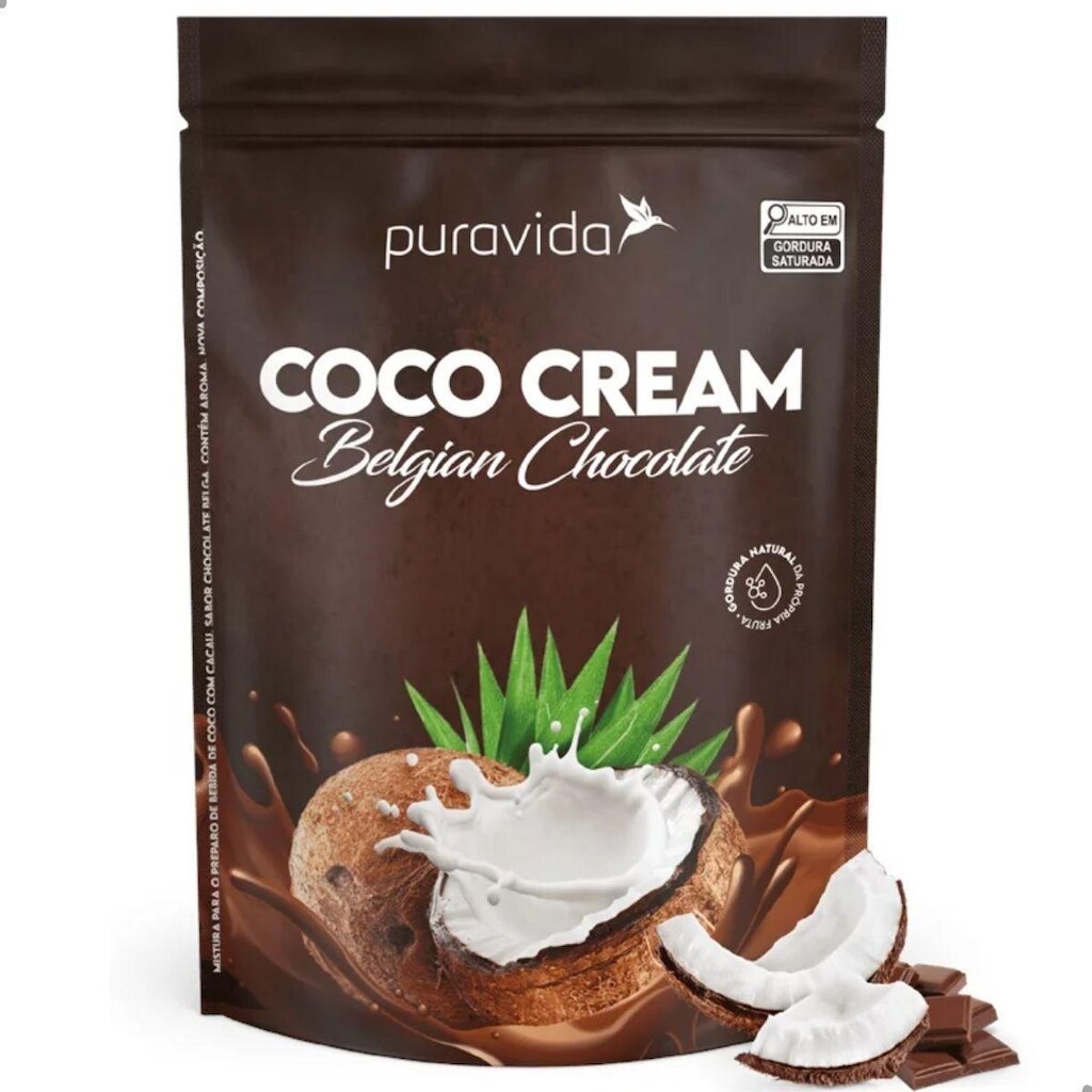 Coco Cream Vegano 250g Pura Vida 