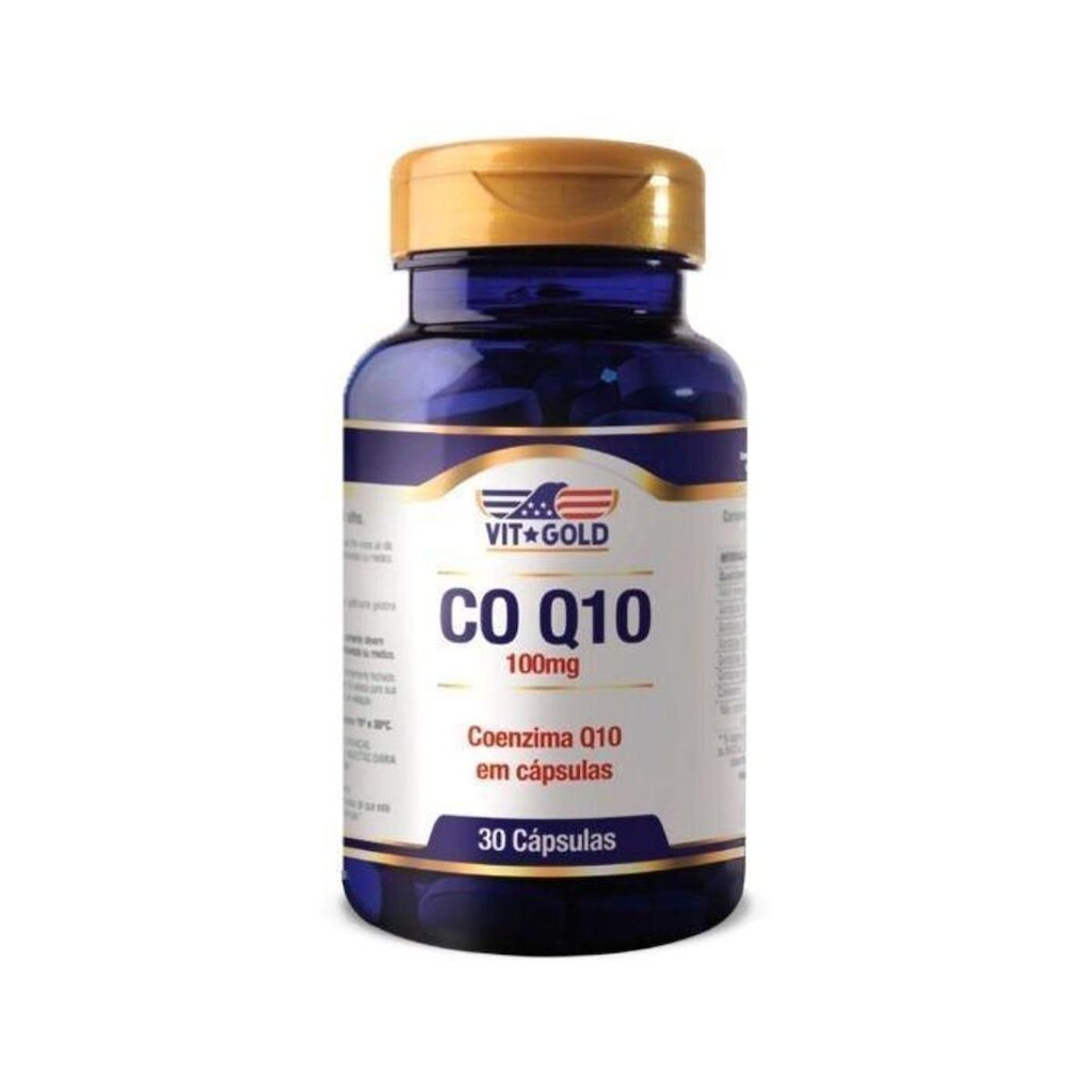 Coenzima Q10 100mg - 30 Cápsulas - VitGold