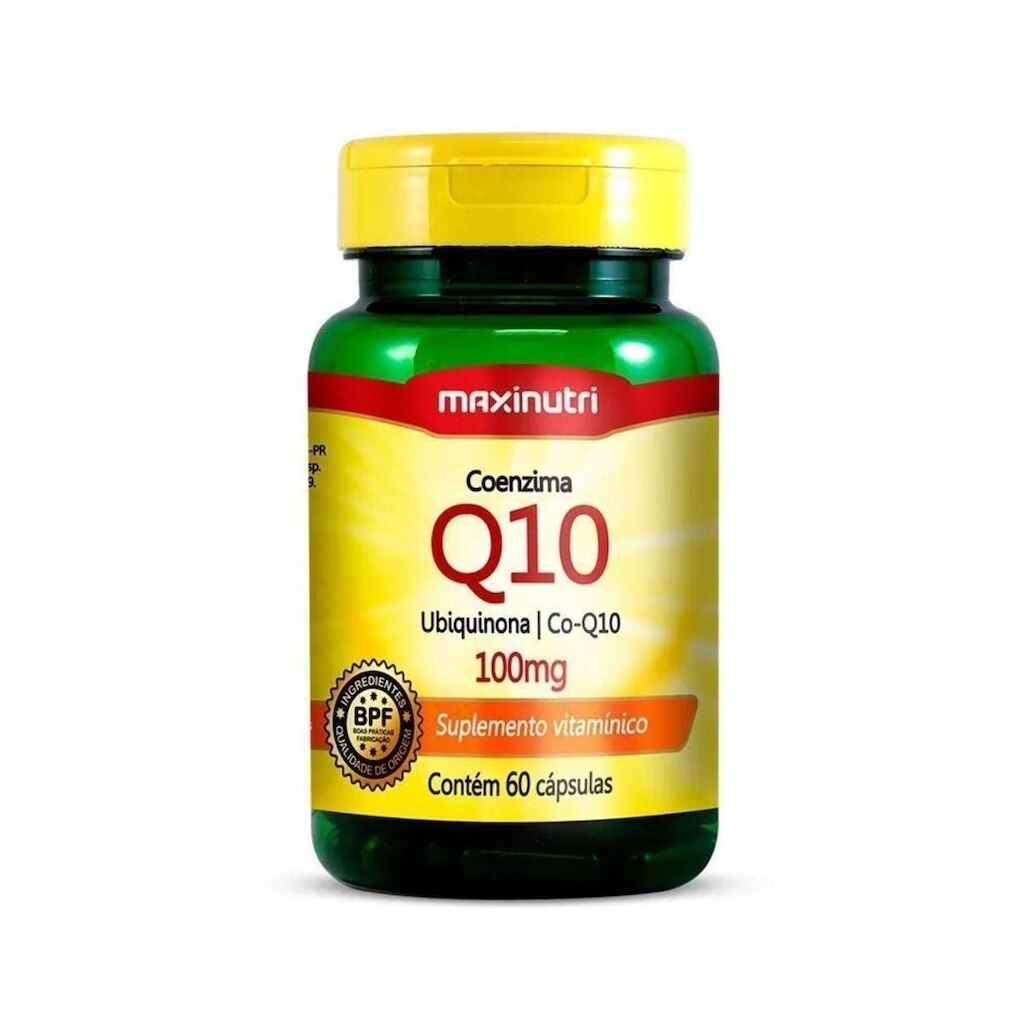 Coenzima Q10 100mg 60 Cápsulas Maxinutri
