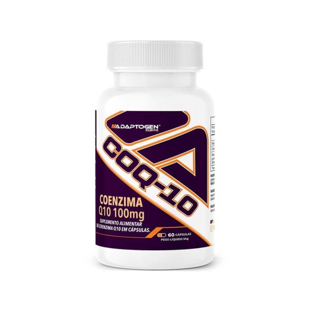 Coenzima Q10 Coq10 de 100mg pote 60 cápsulas Adaptogen