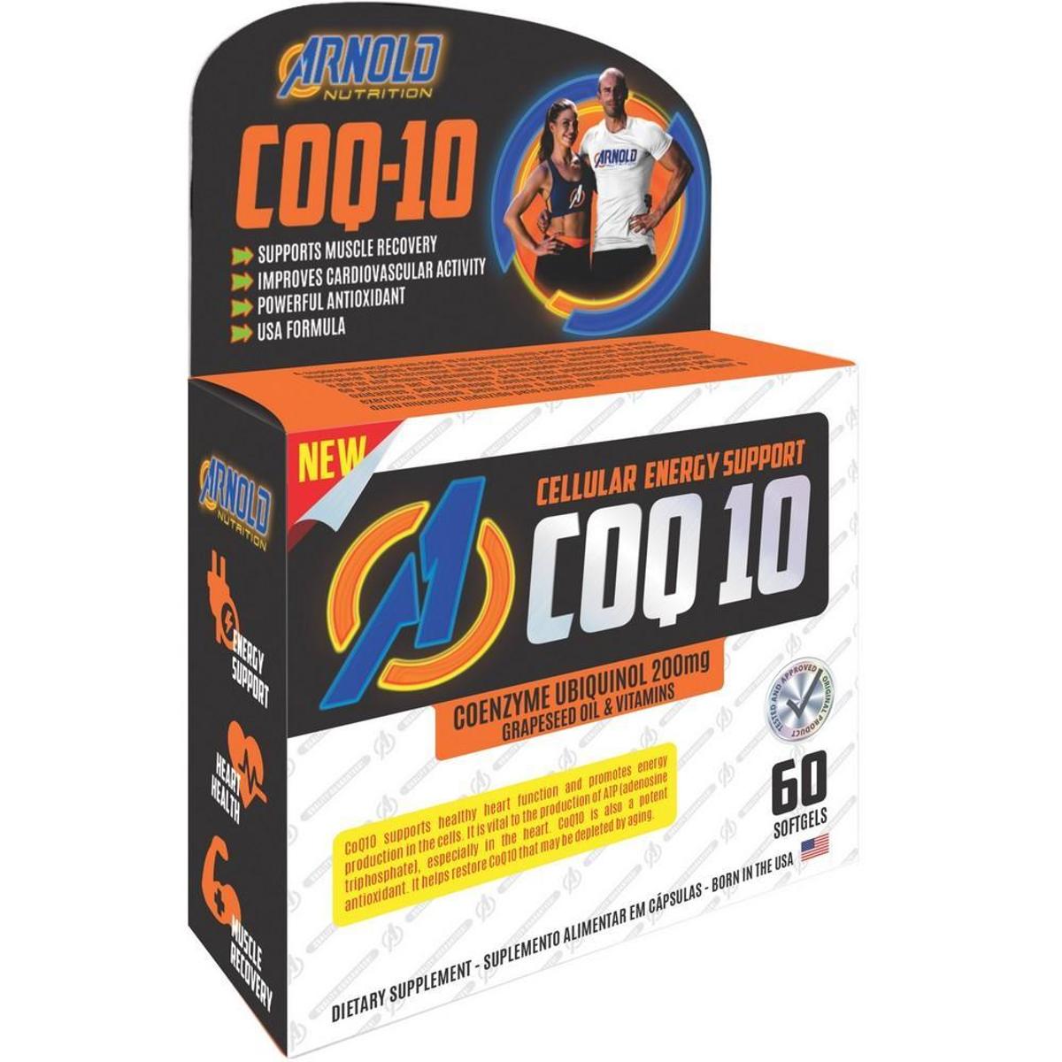 Coenzima Q10 Ubiquinol 200mg - 60 Softgels - Arnold Nutrition Menor preço em Coenzima Q10 Ubiquinol 200mg - 60 Softgels - Arnold Nutrition
