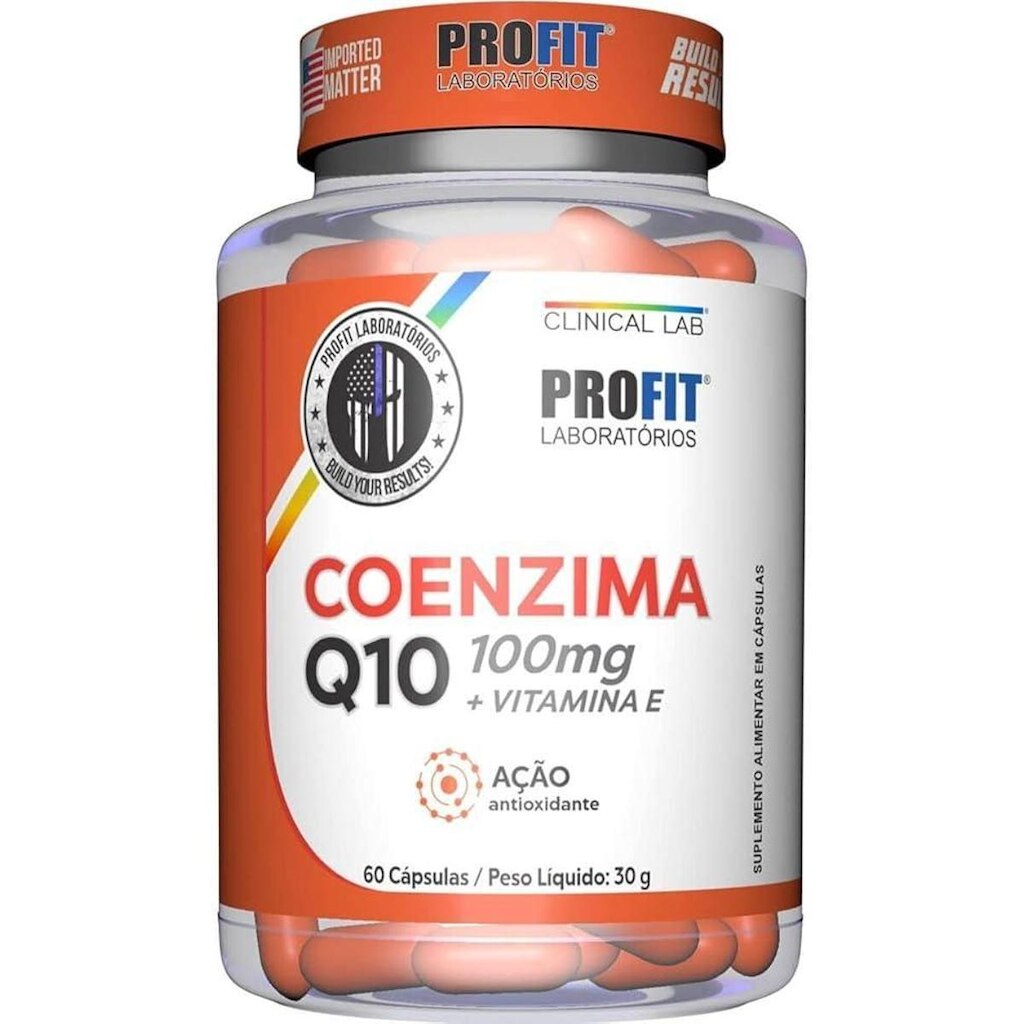 Coenzima Q10 + Vit. E 100 Mg 60 Cápsulas Profit