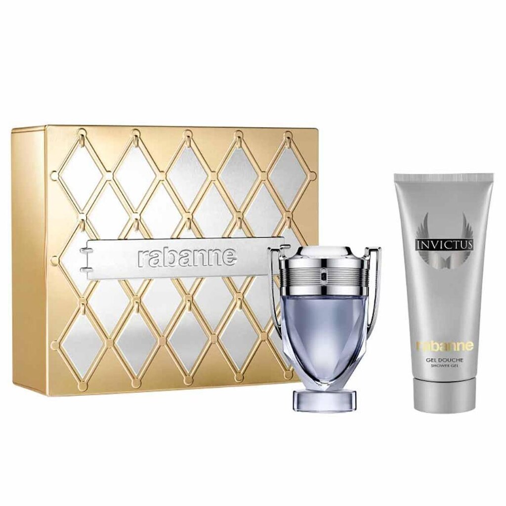 Coffret Paco Rabanne Invictus Kit - Perfume Masculino EDT + Shampoo Kit