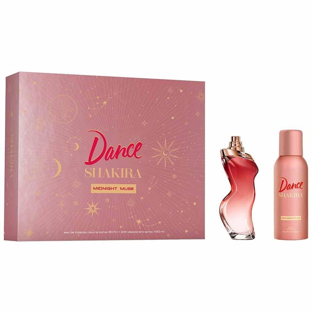 Coffret Shakira Kit - Perfume Dance Midnight Muse + Desodorante Spray Kit