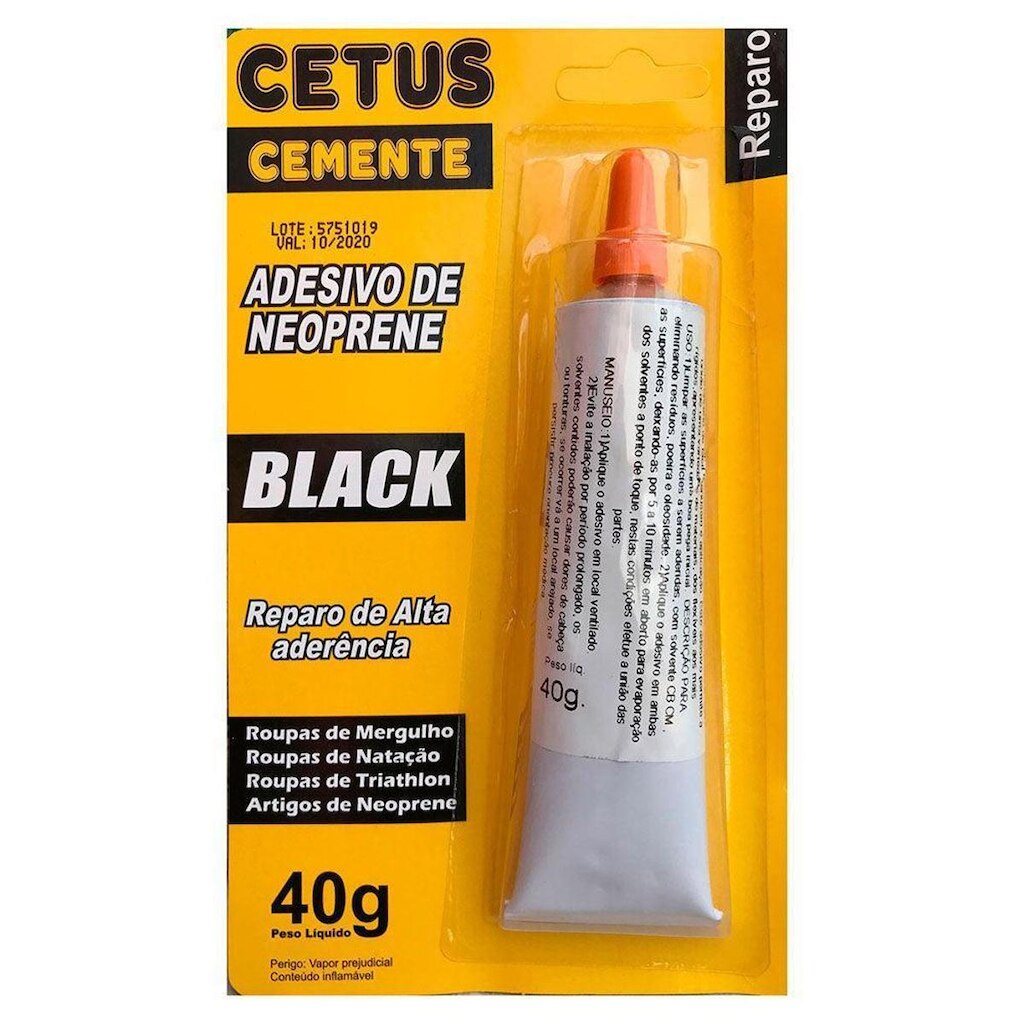 Cola De Neoprene Para Roupa De Borracha Cemente - Cetus