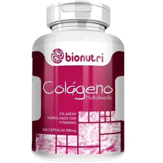Colageno Hidrolisado 120 Caps 500 Mg - Bionutri Menor preço em Colageno Hidrolisado 120 Caps 500 Mg - Bionutri
