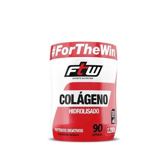 Colageno Hidrolisado - 90 Cápsulas - FTW Menor preço em Colageno Hidrolisado - 90 Cápsulas - FTW