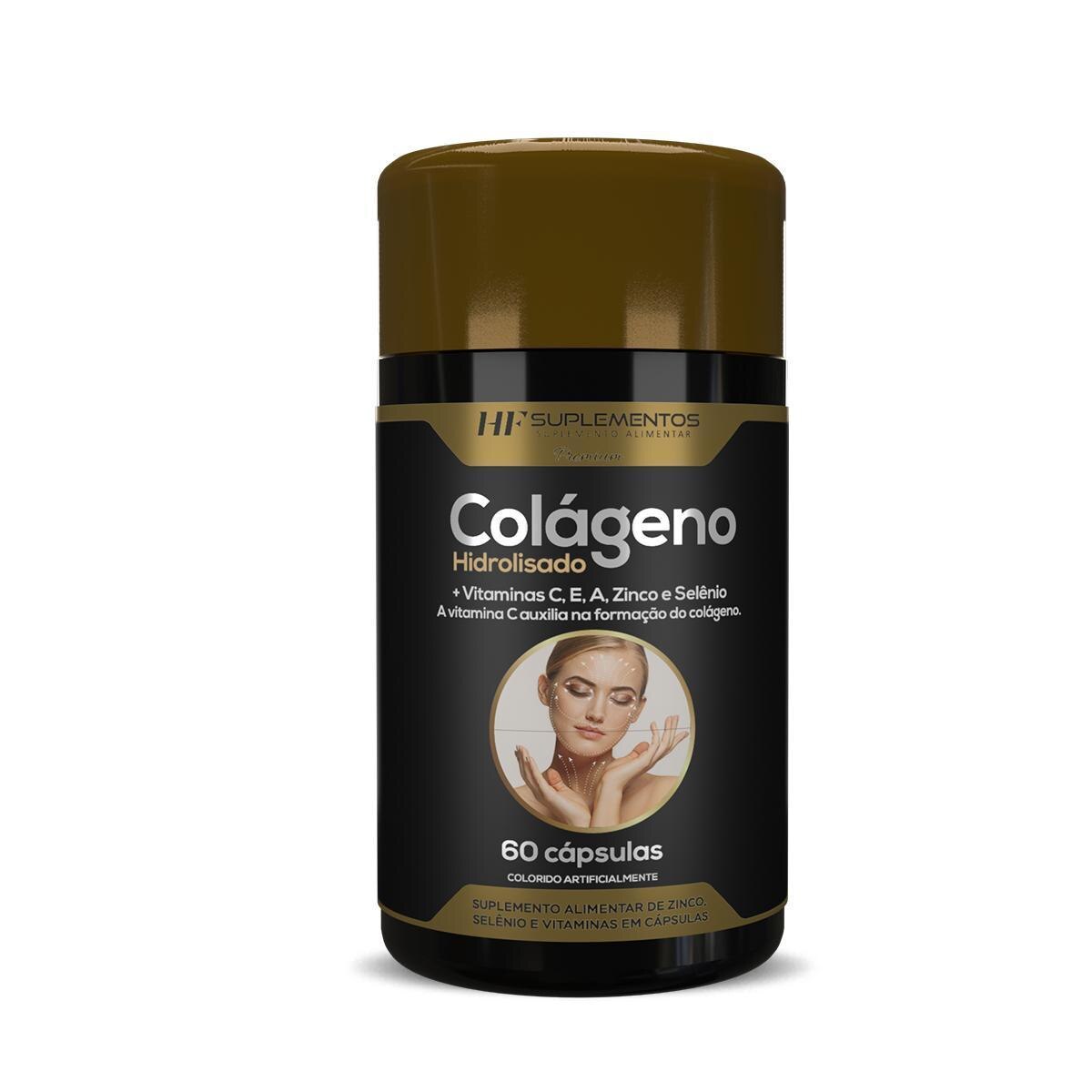 Colágeno Hidrolisado + Vitaminas 60 caps
