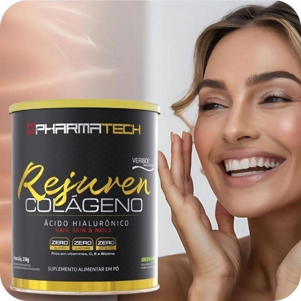 Colágeno Rejuven c/ Verisol® - 216g - Pharmatech Labz