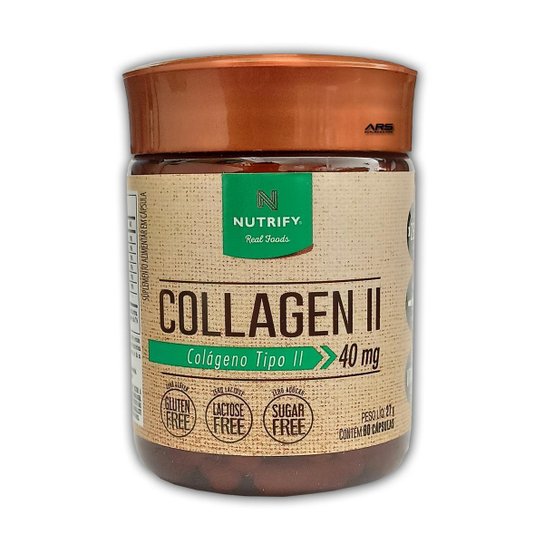 Colágeno Tipo 2 40mg para articulações - Nutrify Sabor:Sem Menor preço em Colágeno Tipo 2 40mg para articulações - Nutrify Sabor:Sem