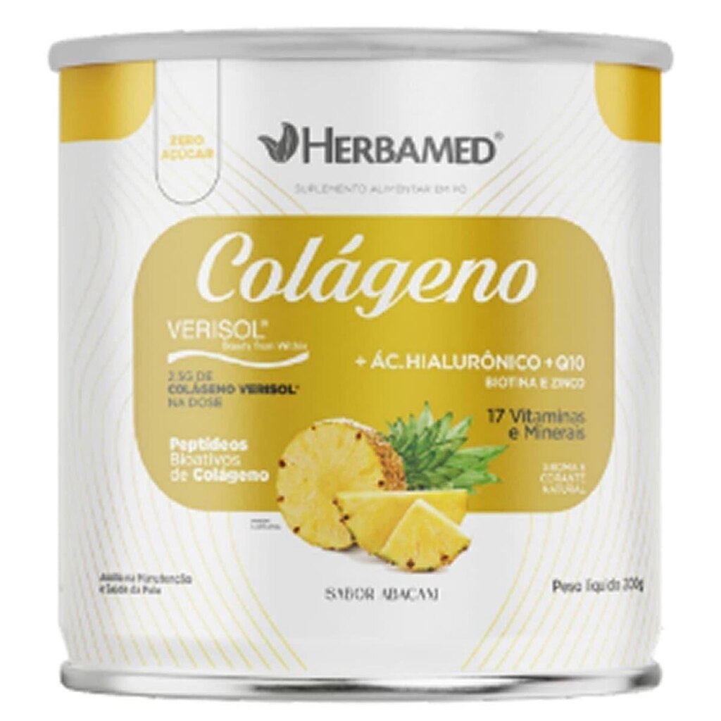 Colágeno Verisol - 200g Abacaxi - Herbamed