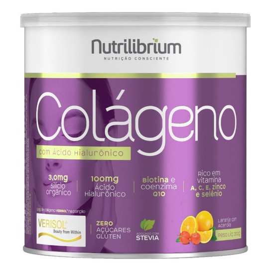 Colágeno Verisol Ácido Hialurônico Silício Orgânico Biotina Coq-10 Menor preço em Colágeno Verisol Ácido Hialurônico Silício Orgânico Biotina Coq-10