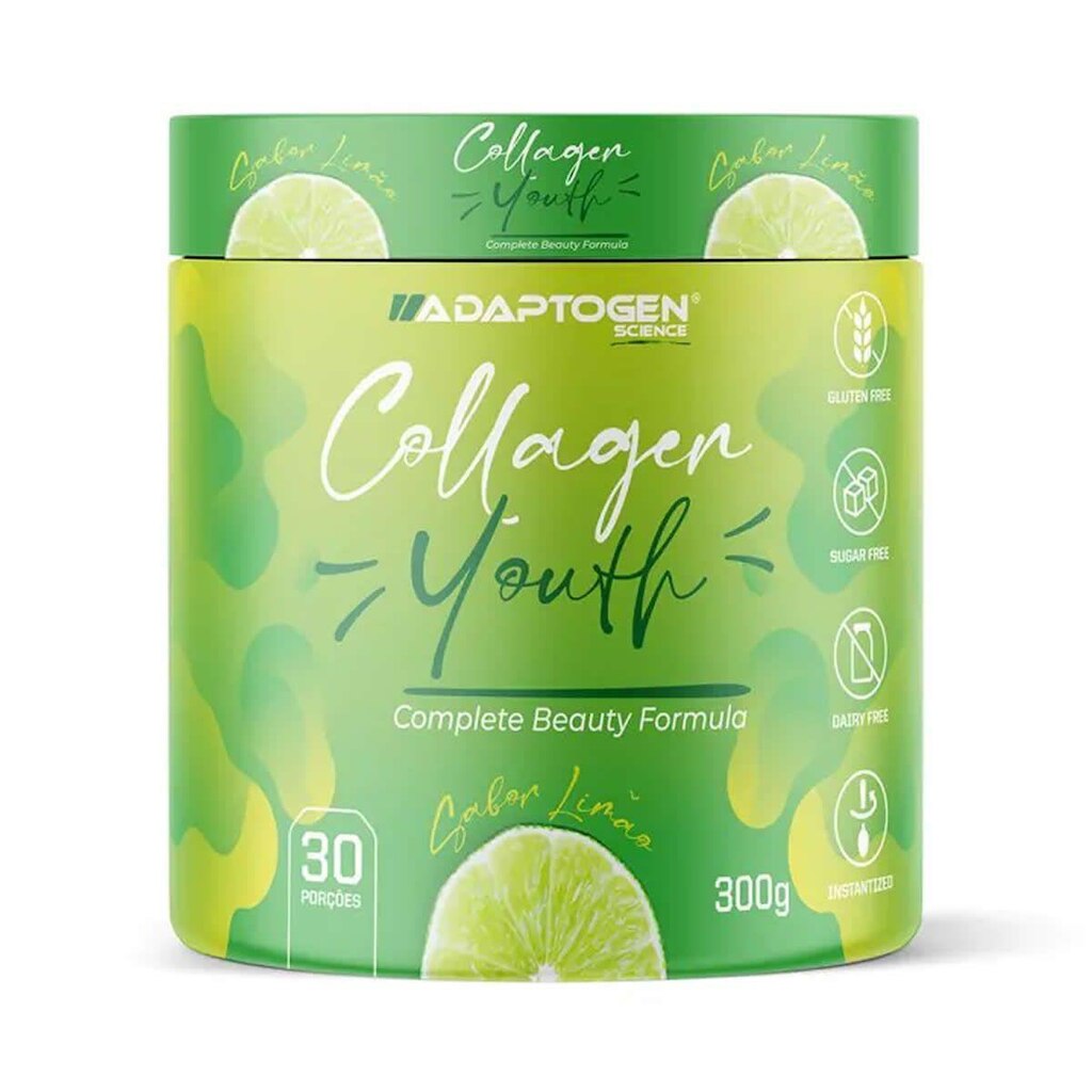 Colágeno Youth - 300g Limão - Adaptogen