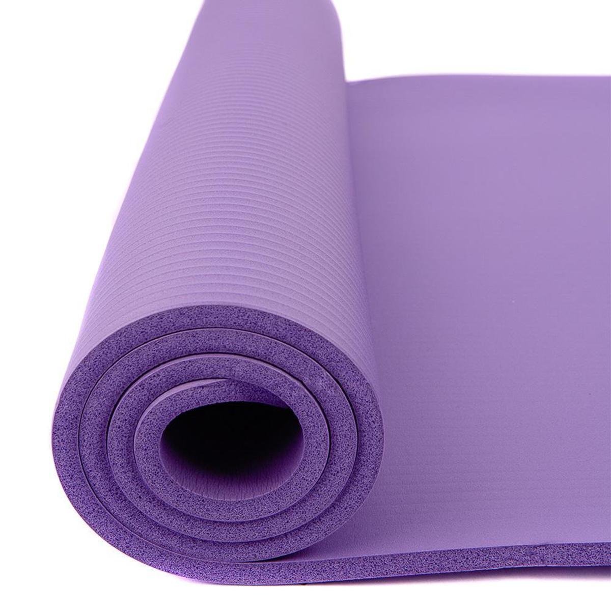 Tapete Yoga Mat Pilates Ginástica 0.8mm Com Bolsa Netshoes