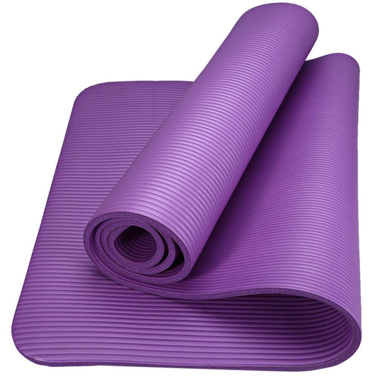 Tapete Yoga Mat Pilates Ginástica 0.8mm Com Bolsa Netshoes