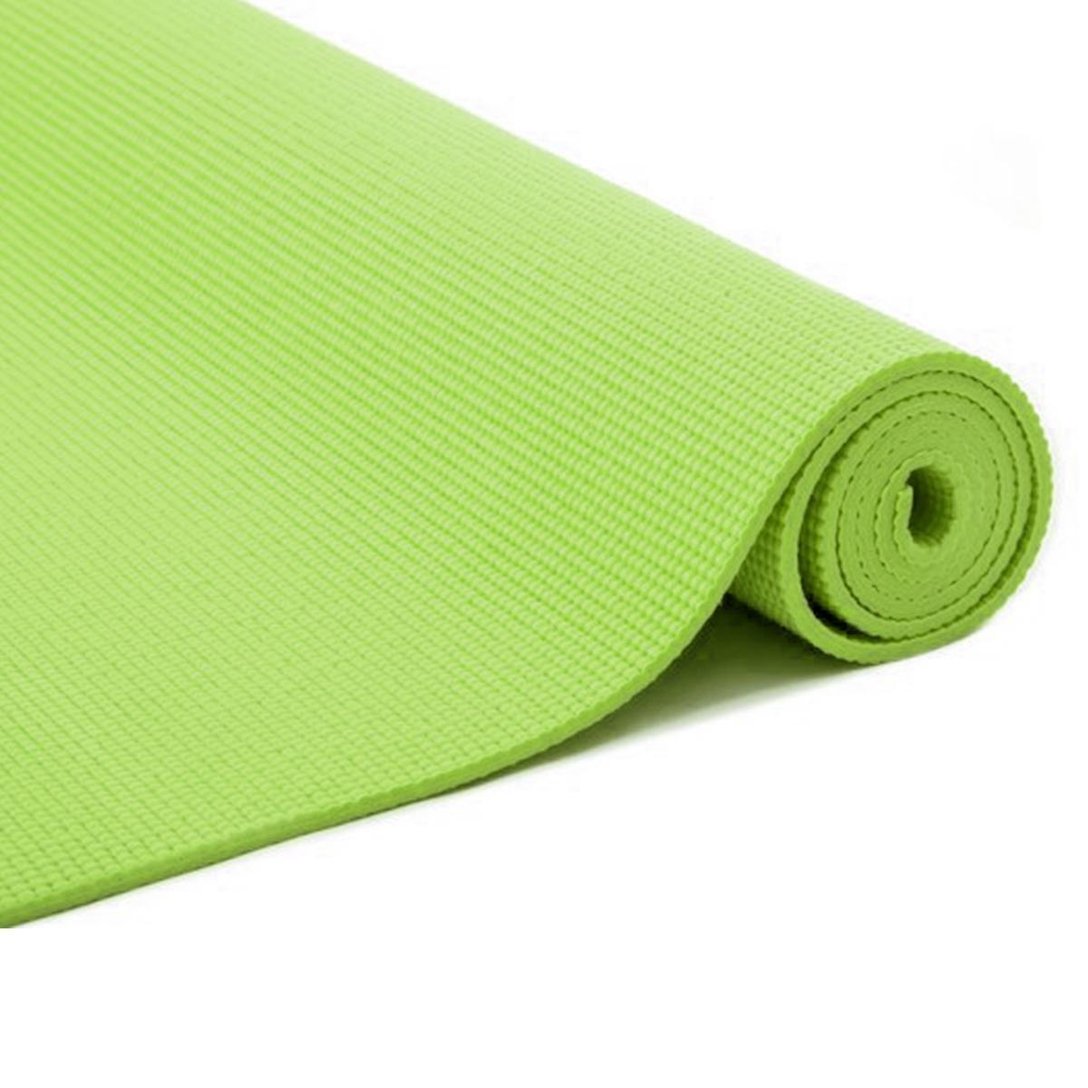 Tapete Yoga Pvc Ginástica Pilates 5mm Verde Verde Netshoes