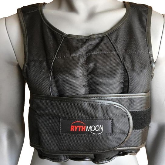 Colete de Peso 10kg Cross Funcional Rythmoon Fit - Preto Menor preço em Colete de Peso 10kg Cross Funcional Rythmoon Fit - Preto