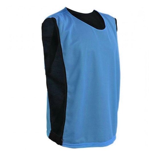 Colete de Treino Dupla Face TRB Azul Celeste e Preto - Azul Claro Menor preço em Colete de Treino Dupla Face TRB Azul Celeste e Preto - Azul Claro
