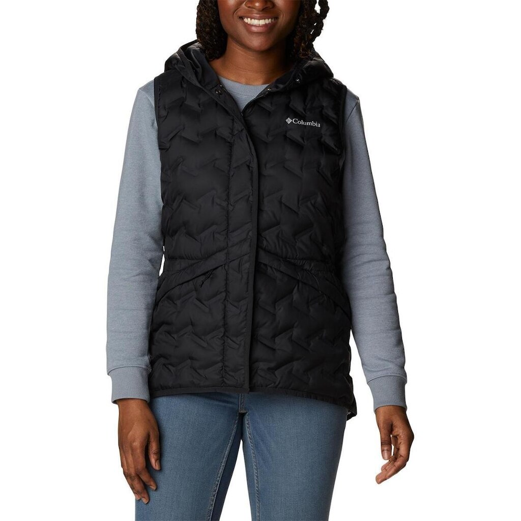 Colete Down Columbia Feminina Delta Ridge™ com Capuz