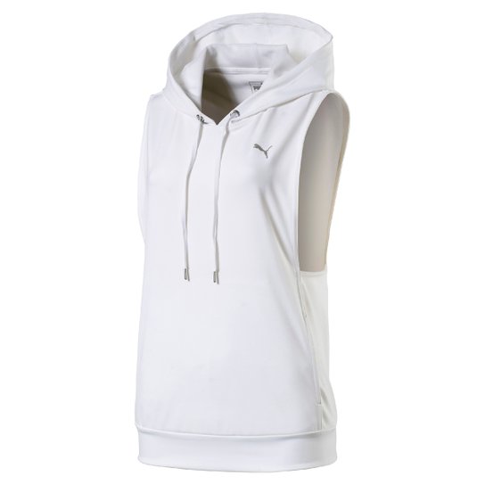 Colete Puma Clash Vest Capuz Feminino - Branco