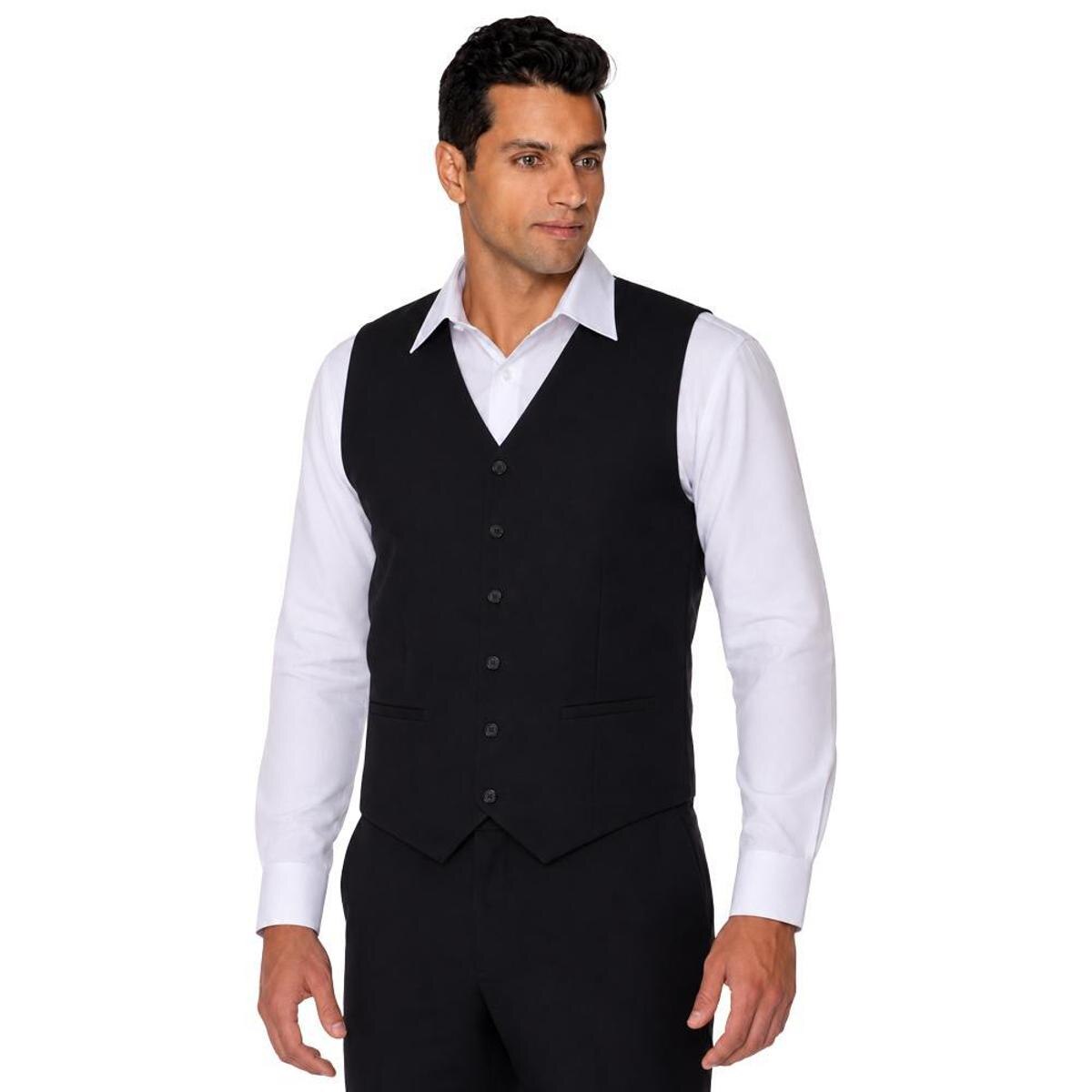 Colete Social Demorgan Uniformes Masculino - Preto | Netshoes