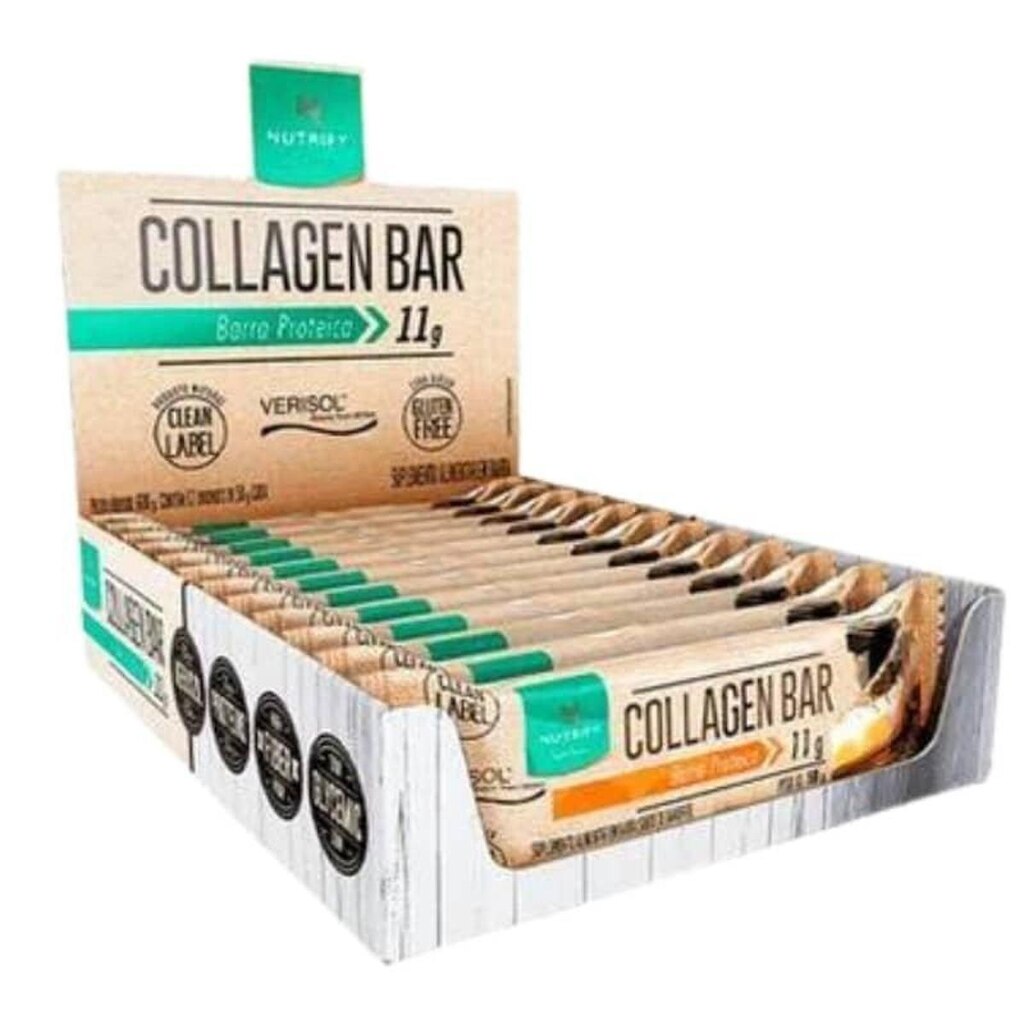 Collagen Bar (Caixa c/ 10un de 50g) Nutrify