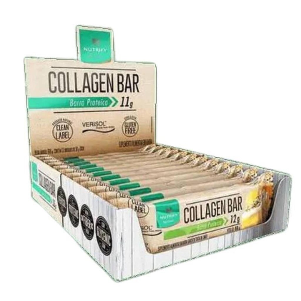 Collagen Bar (Caixa c/ 10un de 50g) Nutrify