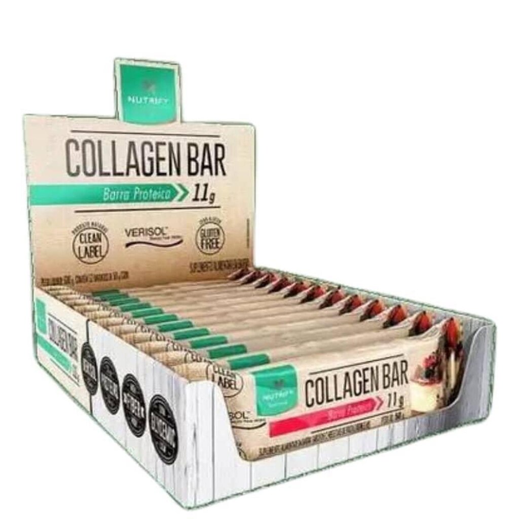 Collagen Bar (Caixa c/ 10un de 50g) Nutrify
