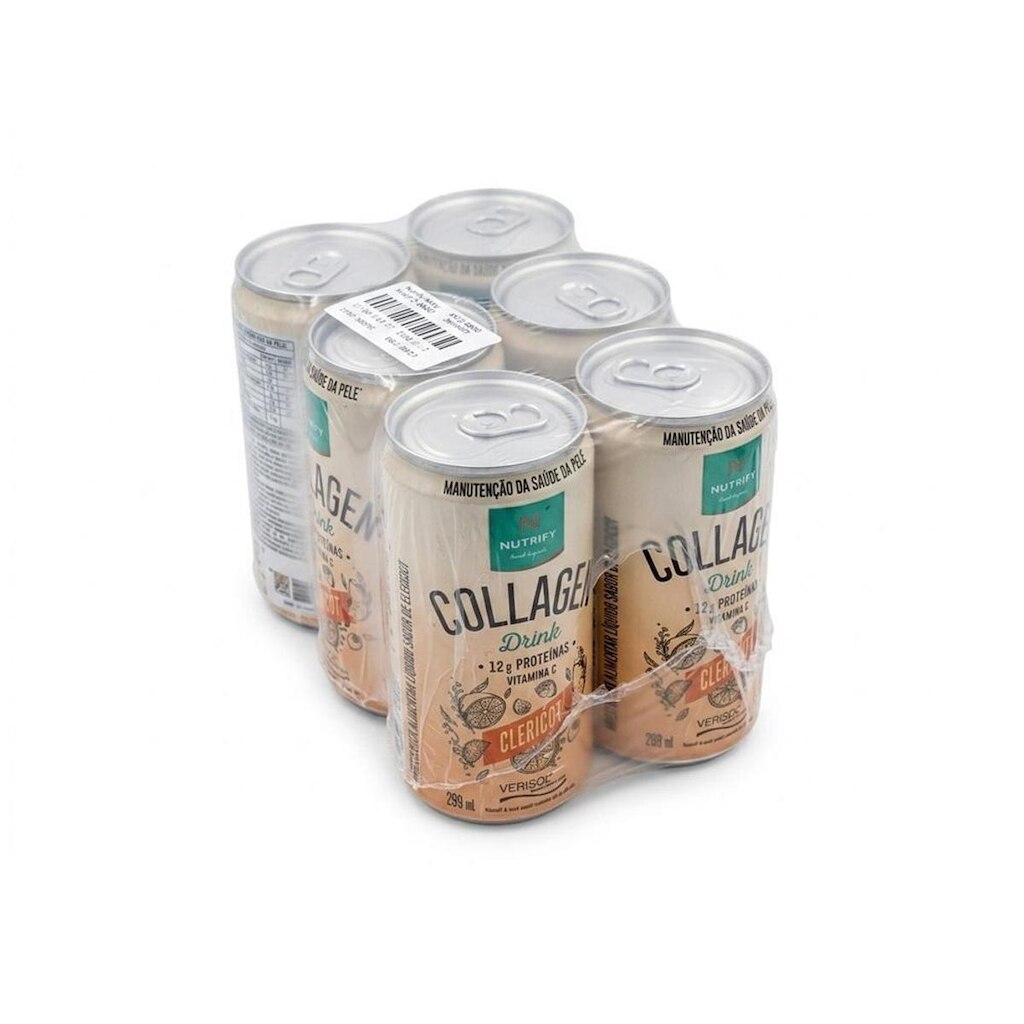 Collagen Drink Clericot - Nutrify 6 latas