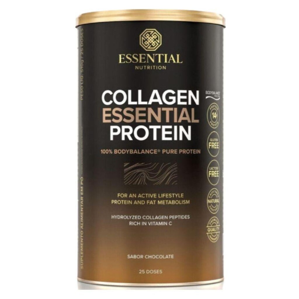 Collagen Essential Protein - Chocolate - 510g - Essential Nutrition