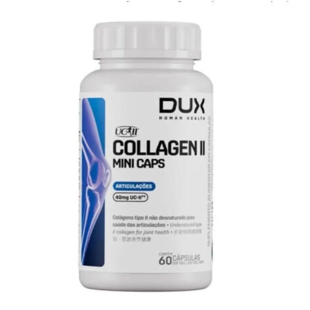 Collagen ii Mini - 60 Cápsulas - Dux Nutrition