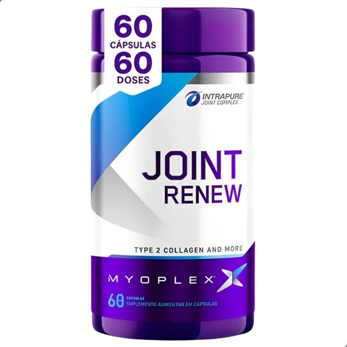 Collagen Joint Renew Tipo 2 Articulação 60 Capsulas Myoplex