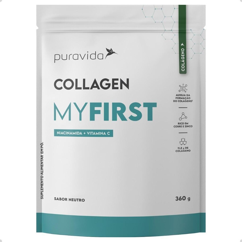 Collagen My First Com Vitamina C 360g Pura Vida