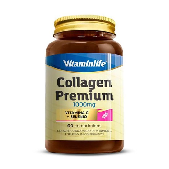 Collagen Vitaminlife 60 cápsulas Menor preço em Collagen Vitaminlife 60 cápsulas