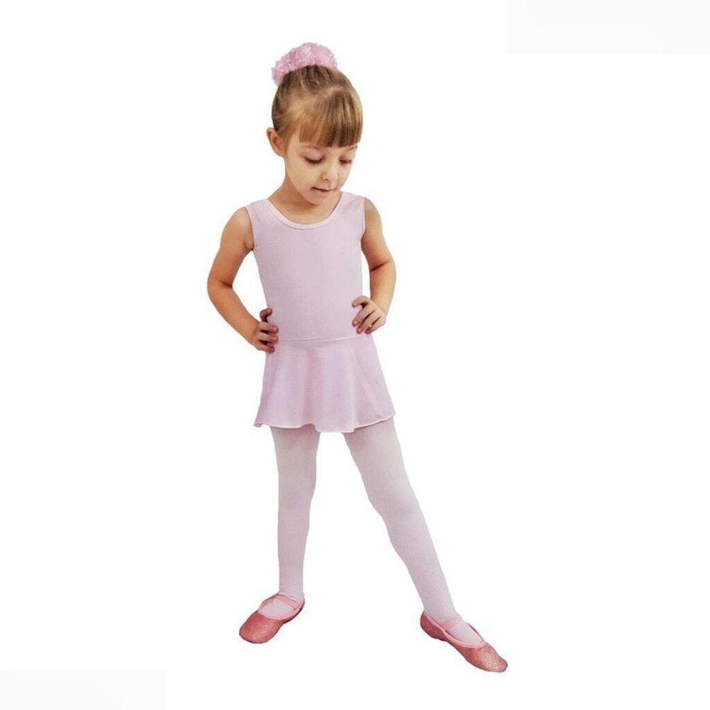 Collant Ballet Com Saia Ritmus Regata Carla Infan