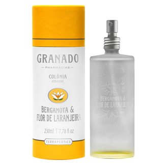 Colônia Terrapeutics Granado Bergamota e Flor de Laranjeiras 230ml