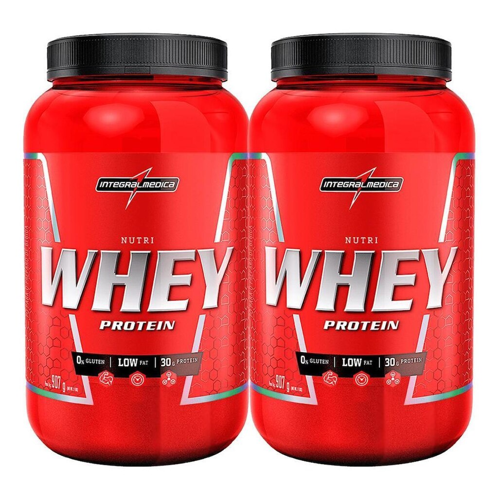 Combo 2 Nutri Whey Isolado Concentrado Protein - Integralmedica