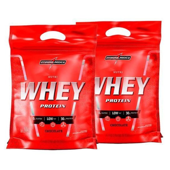 Combo 2x Nutri Whey Chocolate 1,8 kg - Integralmedica é ruim? Combo 2x Nutri Whey Chocolate 1,8 kg - Integralmedica é boa?
