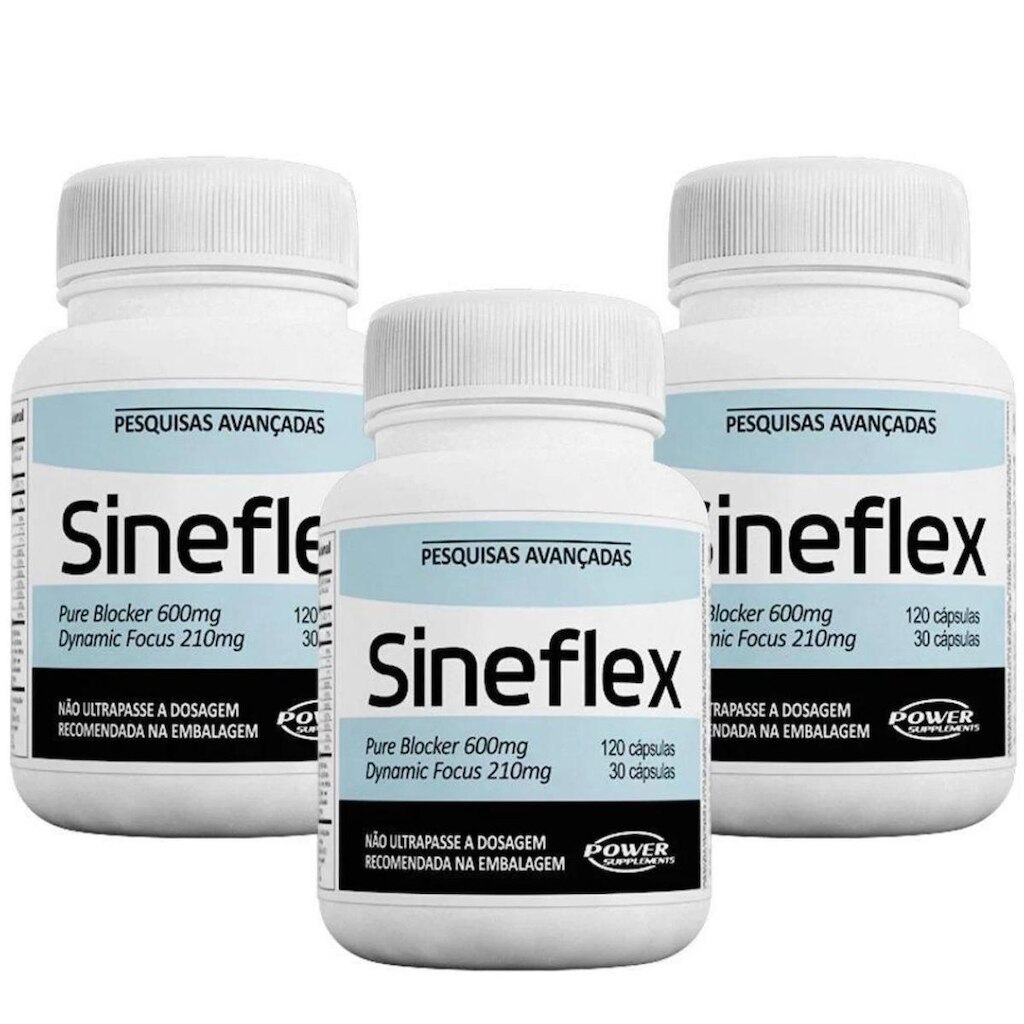 COMBO 3 SINEFLEX THERMO 150 CÁPSULAS CADA POWER SUPPLEMENTS