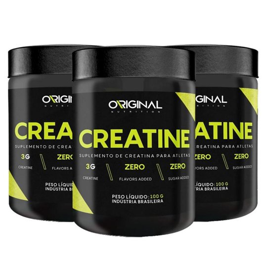 Combo 3x Creatina 100% Pure 100g - Original Nutrition é ruim? Combo 3x Creatina 100% Pure 100g - Original Nutrition é boa?