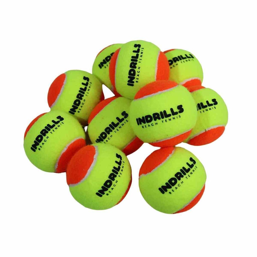 Combo com 60 Unidades Bolinhas Bola De Beach Tennis Verão 42g Indrills