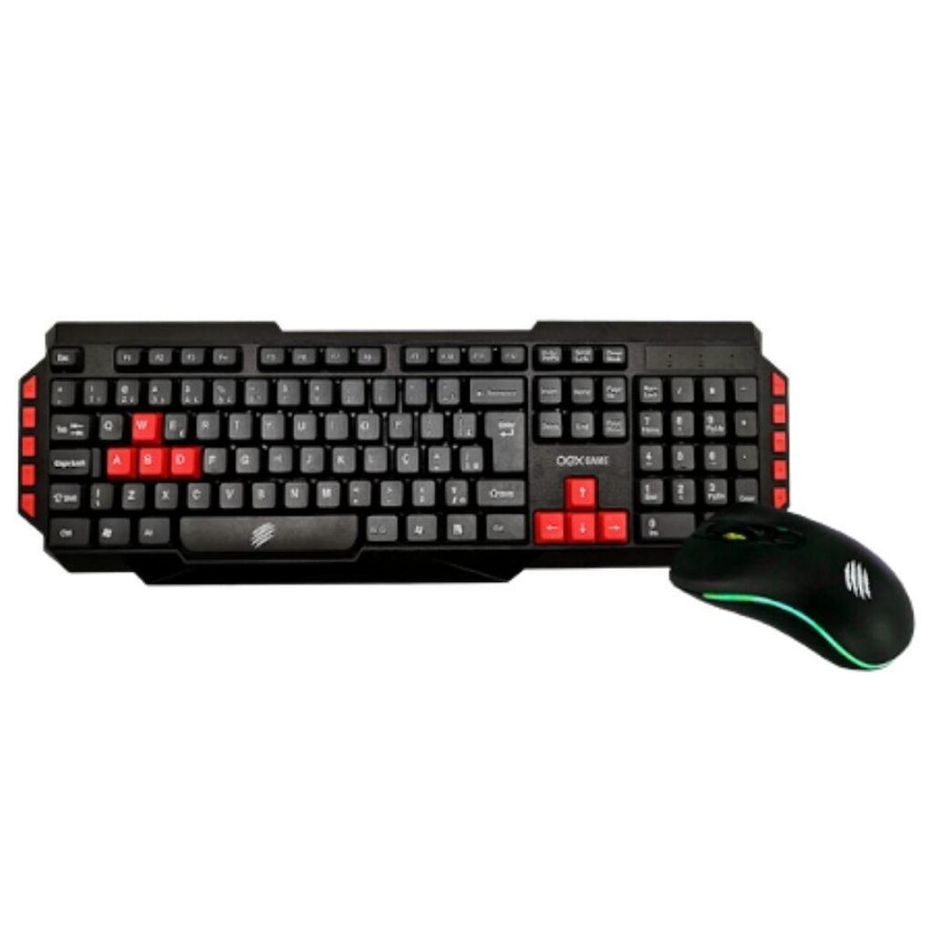 Combo Gamer Teclado E Mouse Redshot Tm307 2400 Dpi
