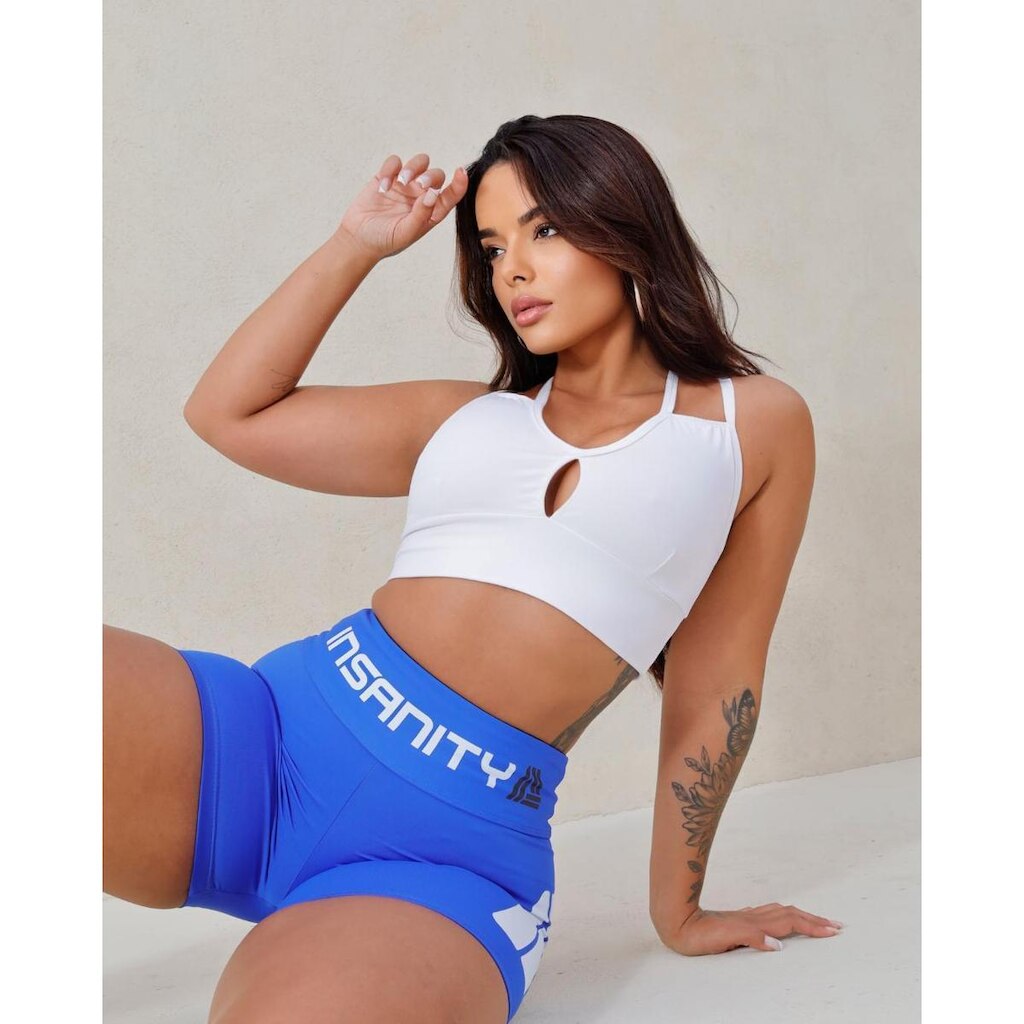 Combo Kit Feminino Insanity Top Cruiser Short Chalk