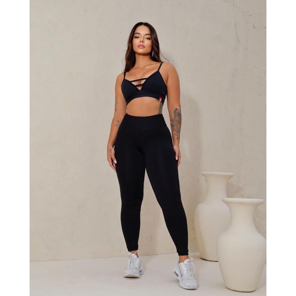 Combo Kit Feminino Insanity Top Kristy Legging Effort