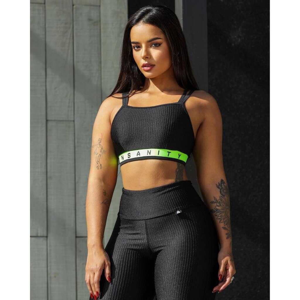 Combo Kit Feminino Insanity Top Perla Legging Siena