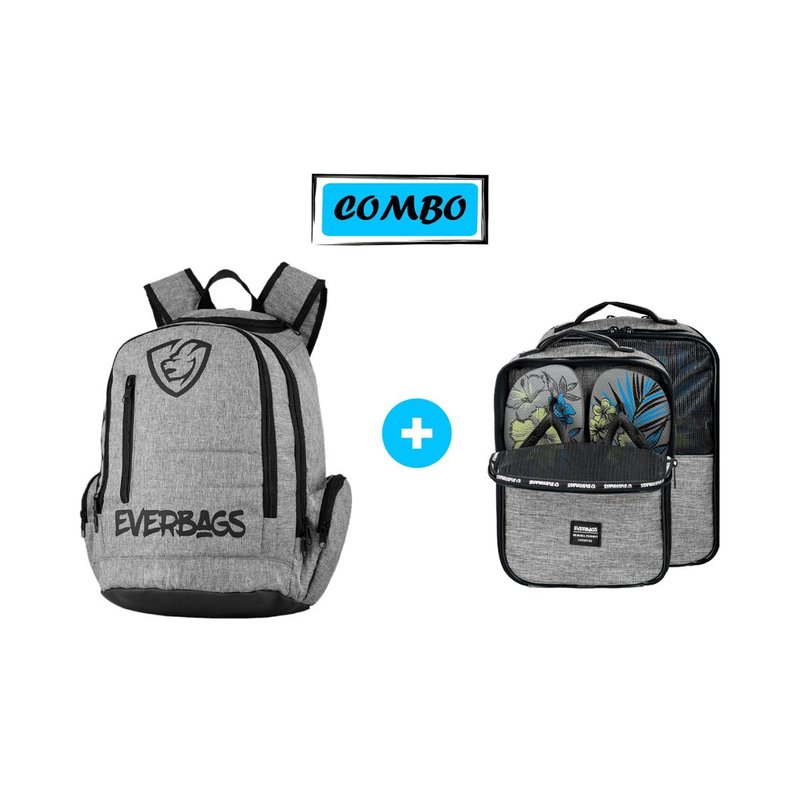 Combo Mochila Trip Viagem Treino + Porta Tênis Organizador em oferta na Shopee Combo Mochila Trip Viagem Treino + Porta Tênis Organizador