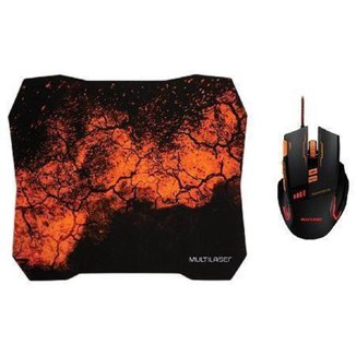 Combo Mouse + Mouse PAD Gamer MO256