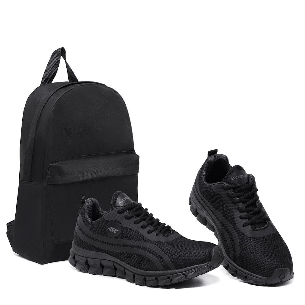Combo Tênis Masculino com Mochila o Conforto e a Praticidade que faltava para seu Treino e Dia a Dia