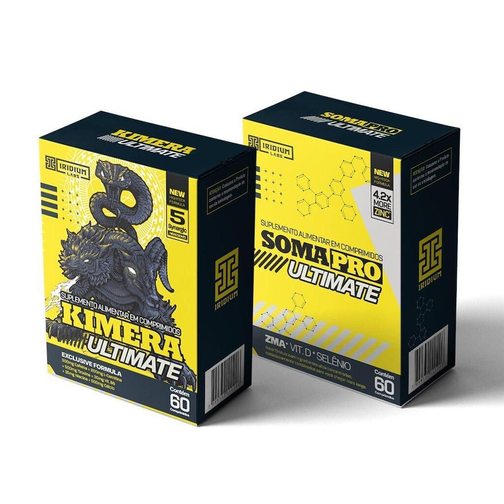 Combo Ultimate Fórmula  - Kimera Ultimate Termogênico  + Soma Pro Ultimate ZMA