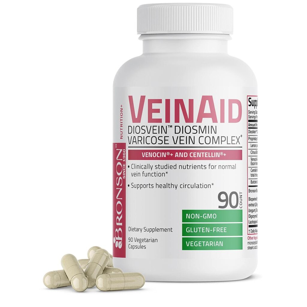 Complexo De Veias Varicosas Veinaid 90 Cápsulas